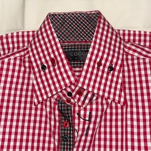 Mens XL 17/17.5 Coogi long sleeve dress shirt.  New never worn.